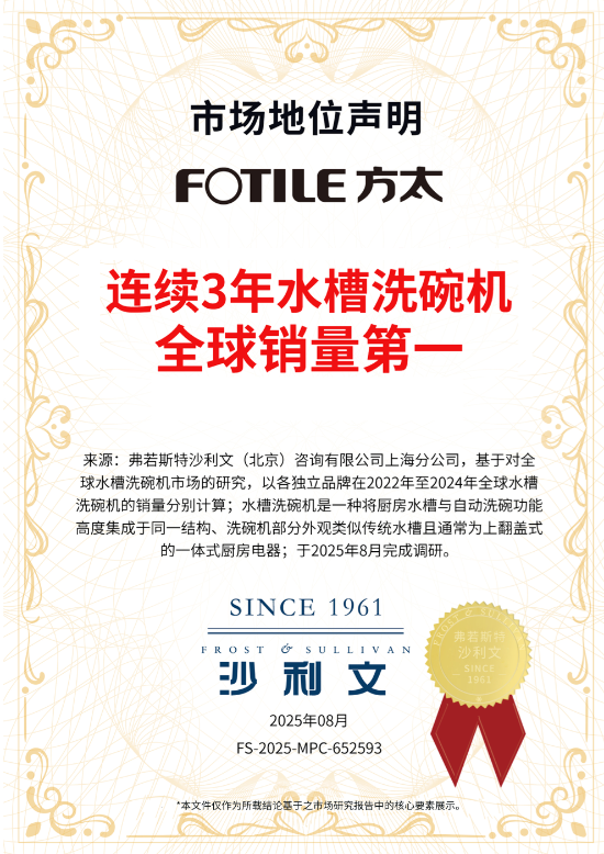 圈粉” 中国科技创新实现全球引领澳门新葡京方太新一代洗碗机海外“(图1)